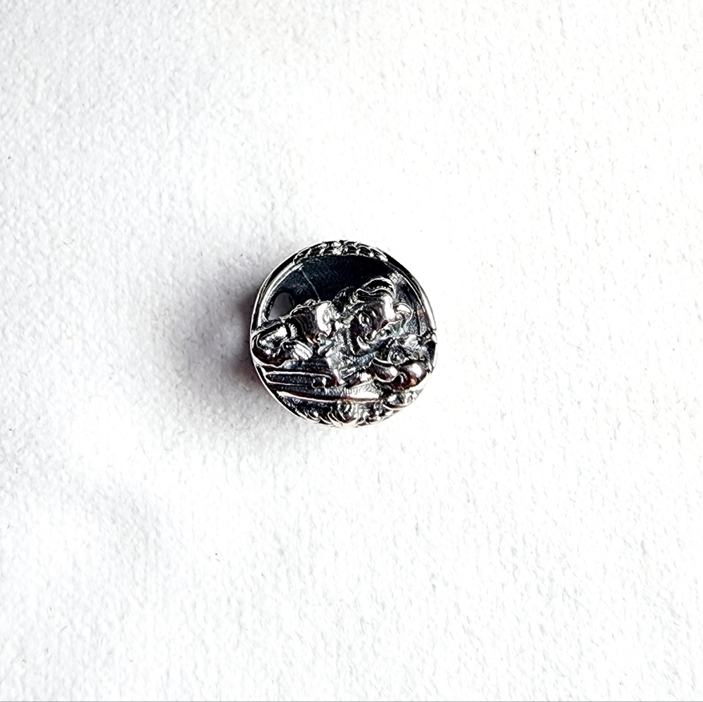 New Disney Beauty and the Beast Belle and Friends silver Pandora charm